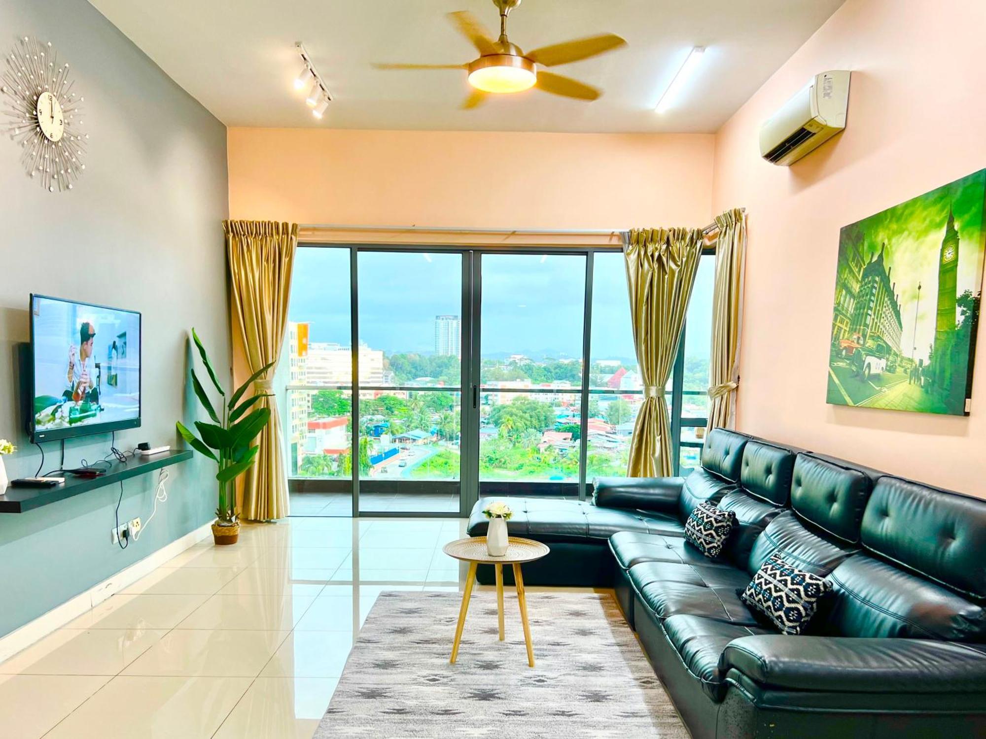 Capital O 90987 The Loft Residences Homestay @ Imago Shopping Mall 2 Kampong Sembulan Dış mekan fotoğraf